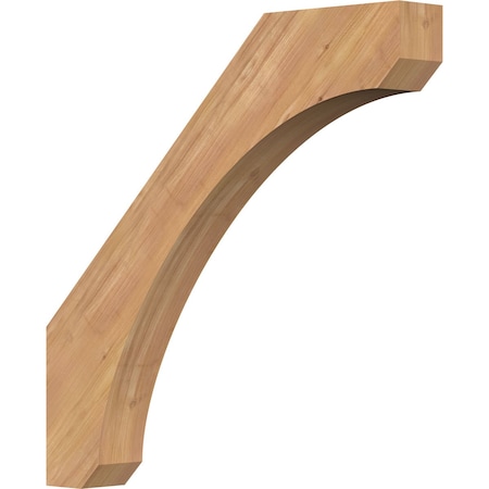 Ekena Millwork 3 1/2"W x 26"D x 26"H Legacy Smooth Knee Brace, Western Red Cedar BRC04X26X26LEC00SWR